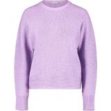 Betty & Co - Gebreide Trui met Structuur - Paars - Dames