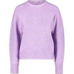 Betty & Co - Gebreide Trui met Structuur - Paars - Dames