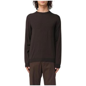 Zanone, Heren, Truien, Bruin, Maat: 3XL Wol,