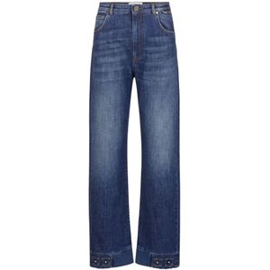 Iceberg, Dames, Jeans, Blauw, Maat: W27 Katoen,