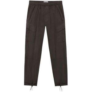 Stone Island, Heren, Broeken, Grijs, Maat: W34