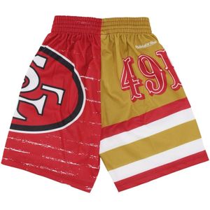 Mitchell & Ness, Heren, Sport, Veelkleurig, Maat: M Poliester,