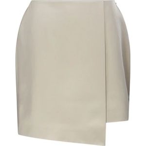By Malene Birger, Dames, Rokken, Beige, Maat: L Katoen,