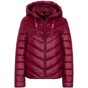 Hugo, Dames, Jassen, Rood, Maat: 2XL Synthetisch,