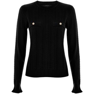 Kocca, Dames, Truien, Zwart, Maat: L