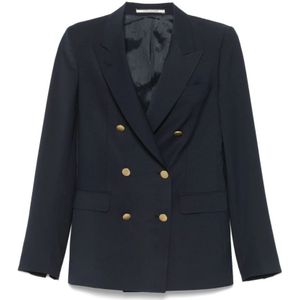 Tagliatore, Dames, Jassen, Blauw, Maat: M Wol,