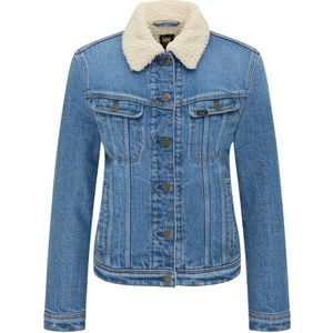 Lee, Dames, Jassen, Blauw, Maat: M Katoen,