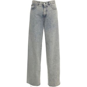 Nine In The Morning, Dames, Jeans, Blauw, Maat: W25 Katoen,