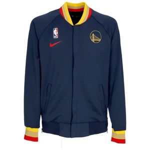 Nike, Heren, Jassen, Blauw, Maat: S Poliester,