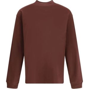 Agolde, Heren, Tops, Bruin, Maat: M Katoen,