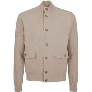 Lardini, Heren, Truien, Wit, Maat: XL Wol,