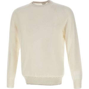 Eleventy, Heren, Truien, Wit, Maat: M Wol,