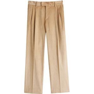 Drole de Monsieur, Heren, Broeken, Beige, Maat: S Corduroy,