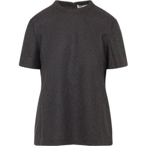 Carven, Dames, Tops, Bruin, Maat: XS Wol,