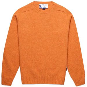 Sebago, Heren, Truien, Oranje, Maat: L Wol,