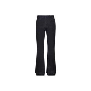 Balenciaga Waterdichte Denim Jeans , Black , Dames , Maat: W25