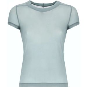 Rick Owens, Dames, Tops, Blauw, Maat: S
