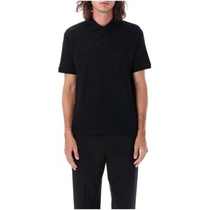 Saint Laurent, Heren, Tops, Zwart, Maat: XL Katoen,