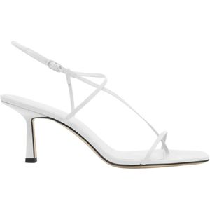 Studio Amelia, Dames, Schoenen, Wit, Maat: 37 EU Leer,