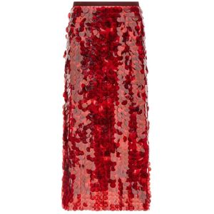 Fabiana Filippi, Dames, Rokken, Rood, Maat: XS Tulle,