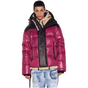 Dsquared2, Heren, Jassen, Veelkleurig, Maat: S Wol,