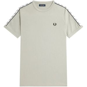 Fred Perry, Heren, Tops, Grijs, Maat: 2XL Katoen,
