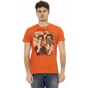 Trussardi - Sunset Hue - T-shirt - Oranje - Katoenmix