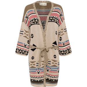 Cream, Dames, Truien, Beige, Maat: M Katoen,