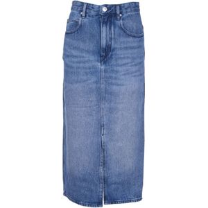 Marant étoile, Dames, Rokken, Blauw, Maat: XS Denim,