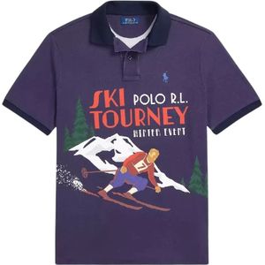 Ralph Lauren, Heren, Tops, Blauw, Maat: XL