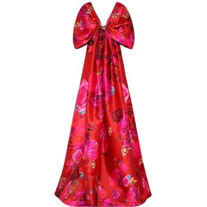 Camilla, Dames, Jurken, Rood, Maat: M Katoen,