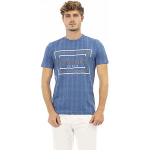 Baldinini, Heren, Tops, Blauw, Maat: S