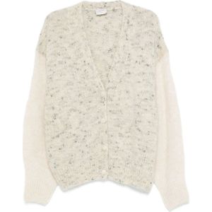 Alysi, Dames, Truien, Wit, Maat: XS Zijde,