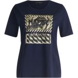 Betty Barclay - Glitter Placement Basic Shirt - Blauw - Dames