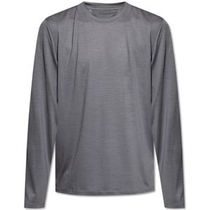 Sease, Heren, Tops, Grijs, Maat: L Wol,