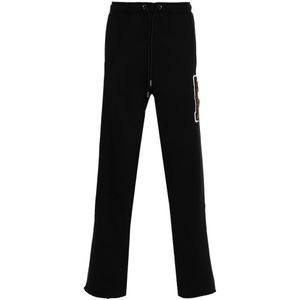Just Cavalli, Heren, Broeken, Zwart, Maat: S Katoen,