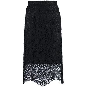 Burberry, Dames, Rokken, Blauw, Maat: 2XS Katoen,