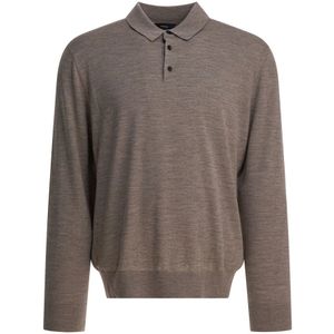 Vince, Heren, Truien, Bruin, Maat: L Wol,