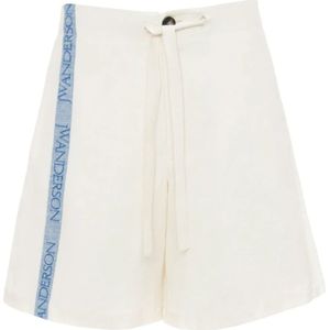 JW Anderson, Heren, Korte broeken, Wit, Maat: XS Katoen,