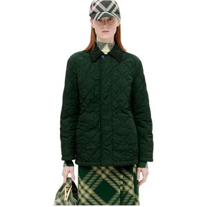 Burberry Jassen , Green , Dames , Maat: L