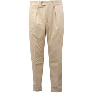 Etro, Heren, Broeken, Wit, Maat: S Velours,