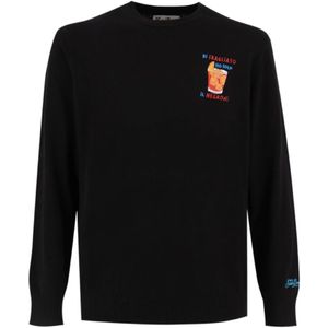 MC2 Saint Barth, Heren, Truien, Zwart, Maat: S