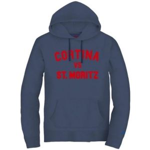 MC2 Saint Barth, Heren, Sweatshirts & Hoodies, Blauw, Maat: L