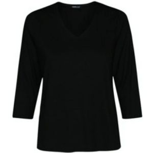 Frank Walder, Dames, Tops, Zwart, Maat: 2XL