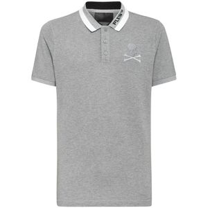 Philipp Plein, Heren, Tops, Grijs, Maat: XL
