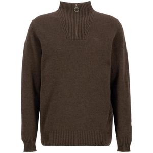 Barbour, Heren, Truien, Bruin, Maat: XL Wol,