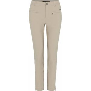 C.Ro, Dames, Broeken, Beige, Maat: S
