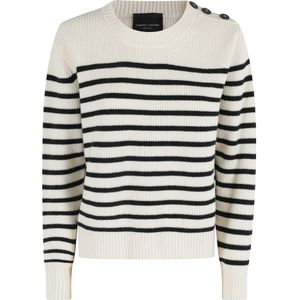 Roberto Collina, Dames, Truien, Wit, Maat: M Wol,