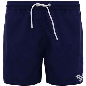 Emporio Armani, Heren, Badkleding, Blauw, Maat: 2XL Poliester,