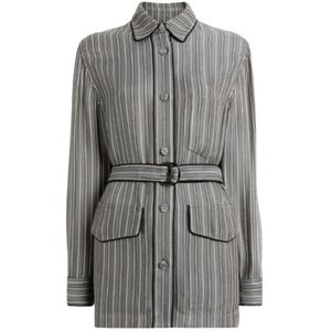 Roberto Cavalli, Dames, Jassen, Grijs, Maat: XS